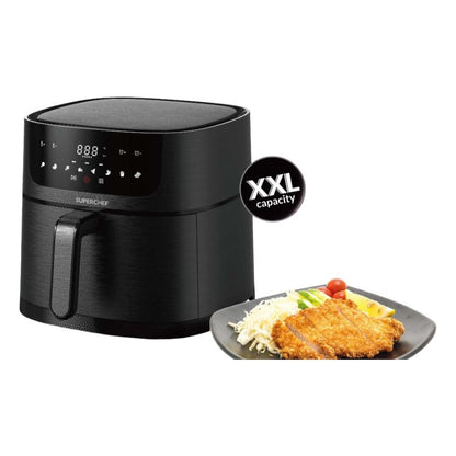 SUPER CHEF Digital Air Fryer 6 Liter ,1500W,