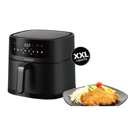 SUPER CHEF Digital Air Fryer 6 Liter ,1500W,