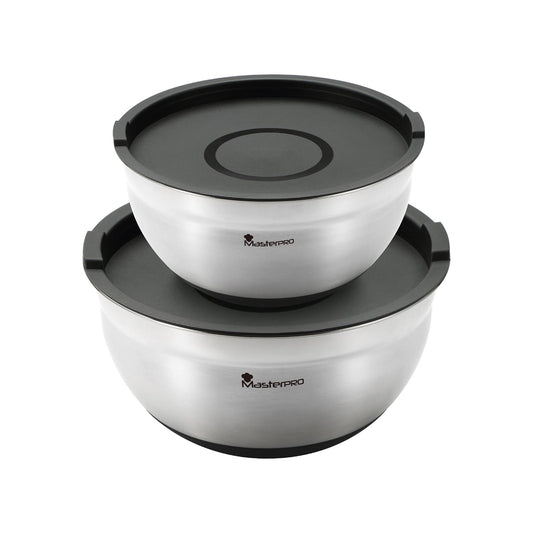 SET 4PC MIXING BOWL SS FOODIES MP