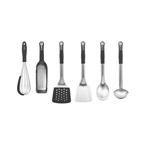 FOODIES' COLLECTION 6PC KITCHEN TOOLS SET S/S - Abed Tahan