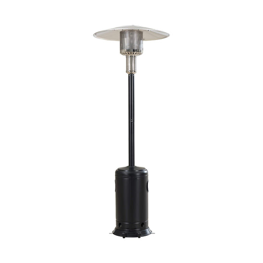 Cubic Glass Patio Heater Topless Black