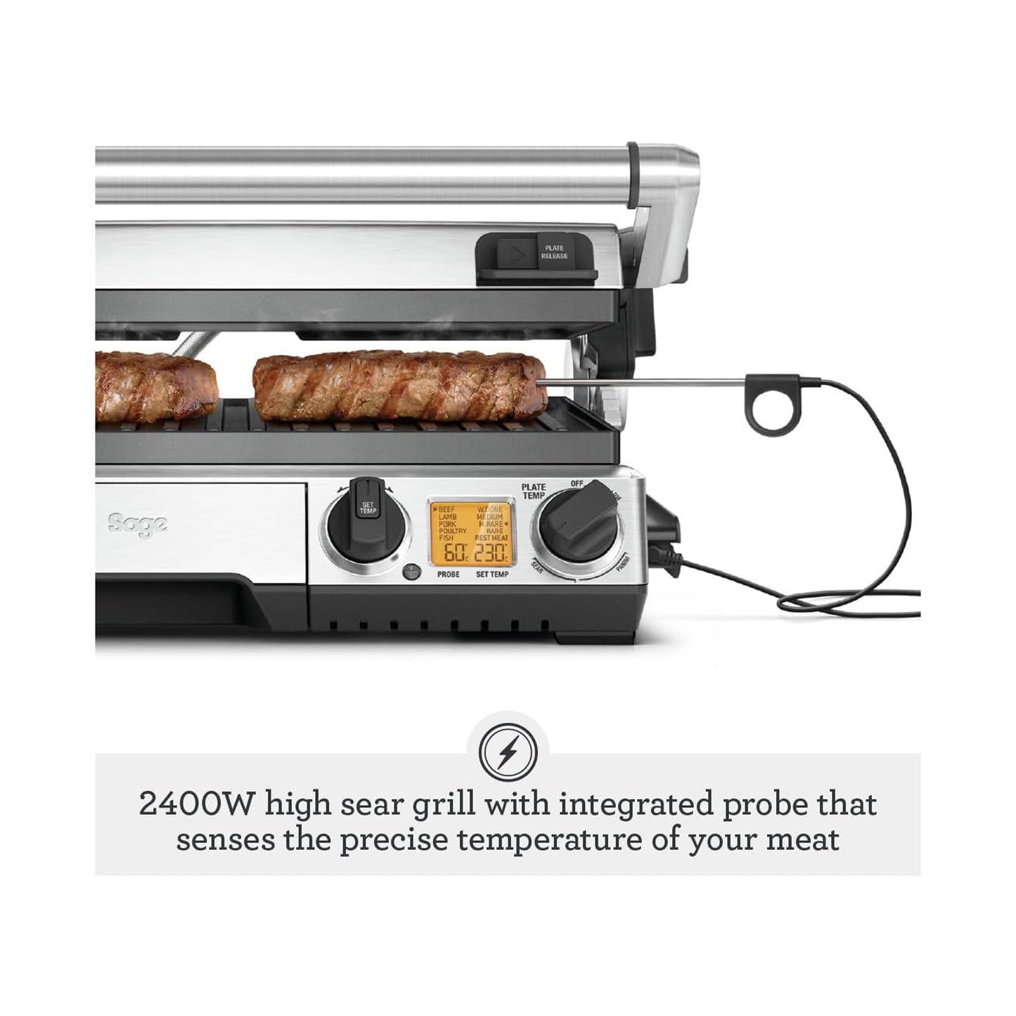 Sage, The Smart Grill Pro 2400W