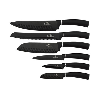 Berlinger 6 pcs knife set, Black Vantage/Matte Black BERLINGER HAUS