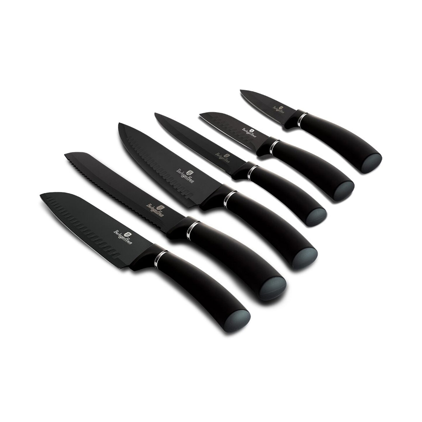 Berlinger 6 pcs knife set, Black Vantage/Matte Black BERLINGER HAUS