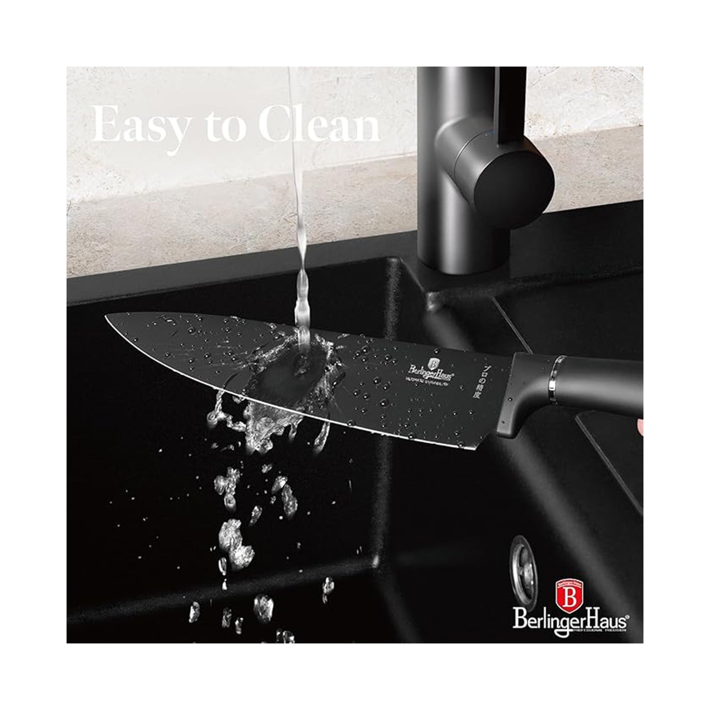 Berlinger 11 pcs knife and cutting board set with stand BERLINGER HAUS