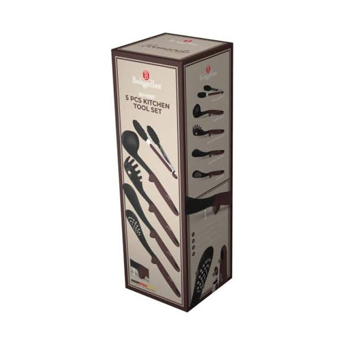 Berlinger 5 pcs kitchen tool set, Matte Black BERLINGER HAUS
