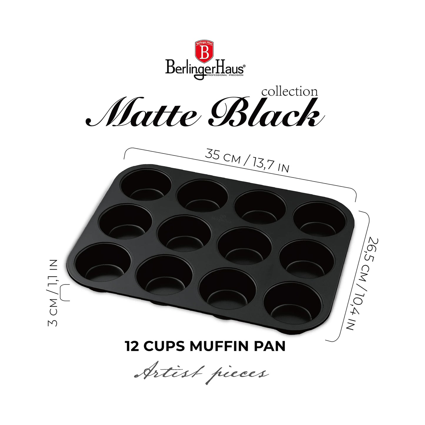 Berlinger Haus 12 pcs Muffin Pan BERLINGER HAUS