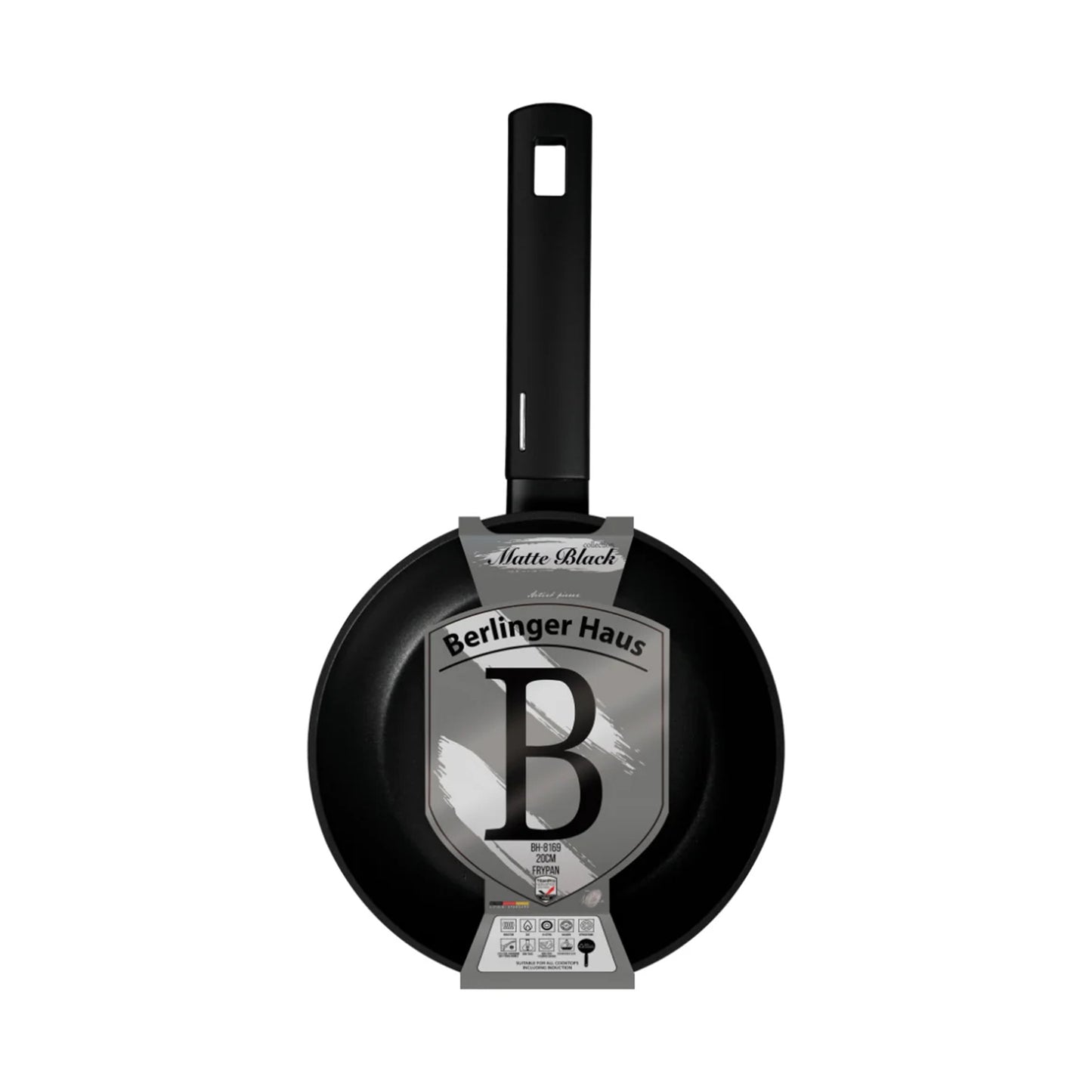 Berlinger Haus Matte Black, Frypan, 20 cm BERLINGER HAUS