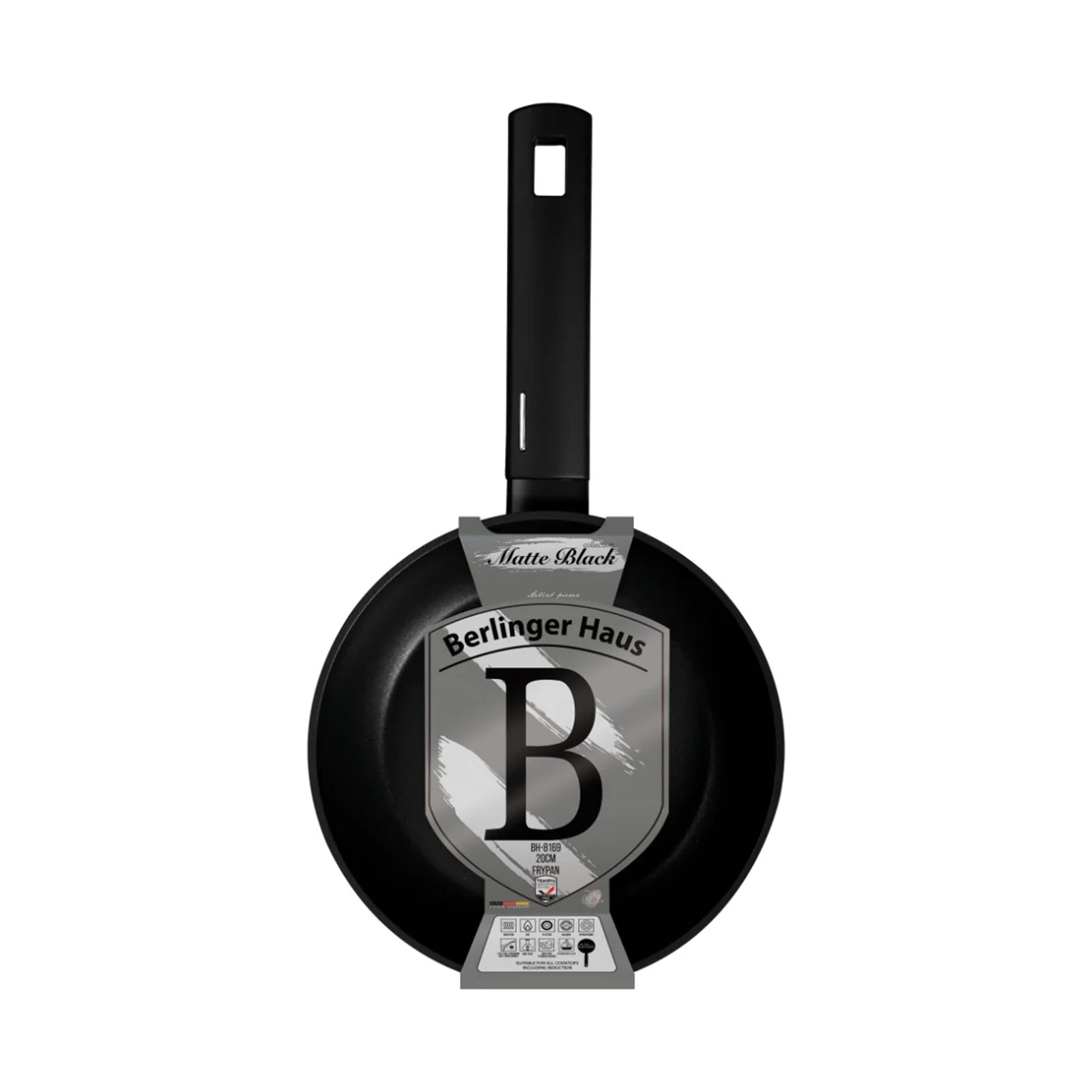 Berlinger Haus Matte Black, Frypan, 20 cm