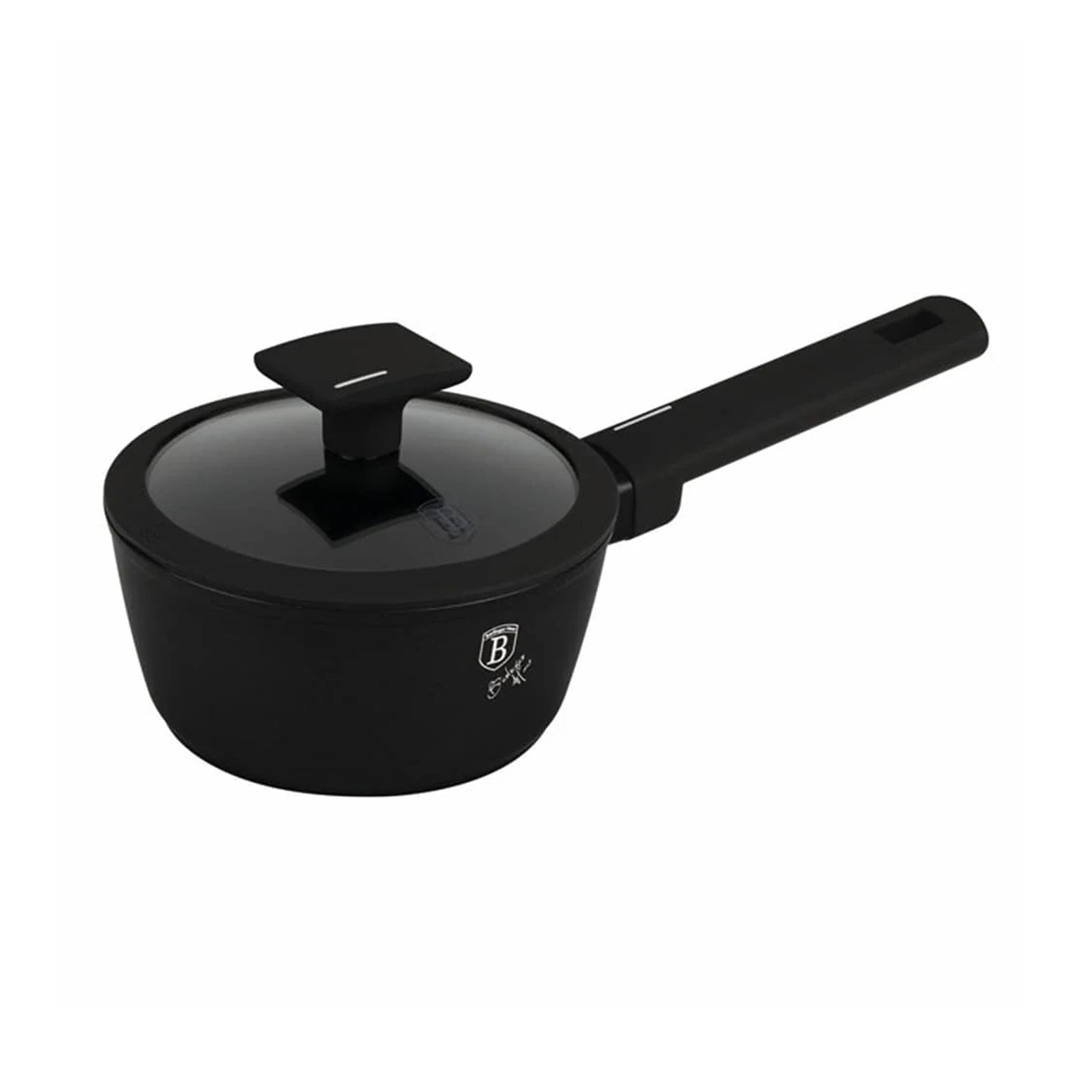 Berlinger Sauce pan with lid, 16cm, Matte Black