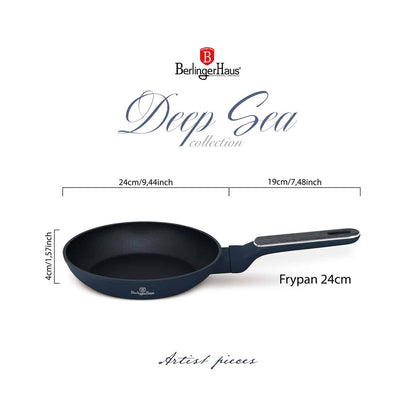 Berlinger Frypan, 24cm, Deep Sea Collection BERLINGER HAUS