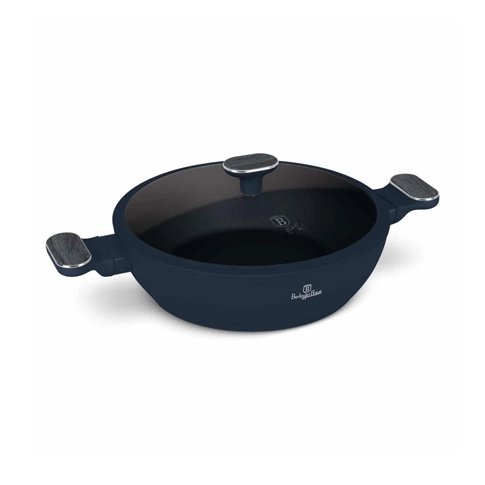 Berlinger Shallow pot with lid, 28cm, Deep Sea Collection