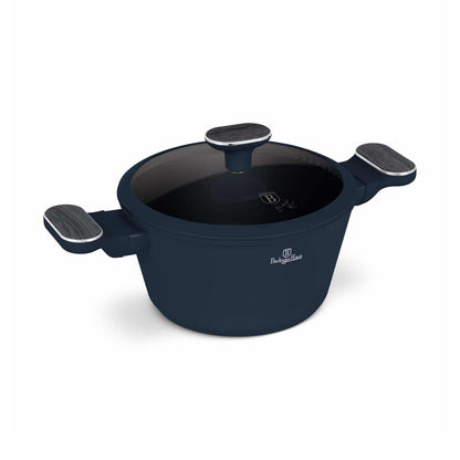 Berlinger Casserole with lid, 20cm, Deep Sea Collection BERLINGER HAUS