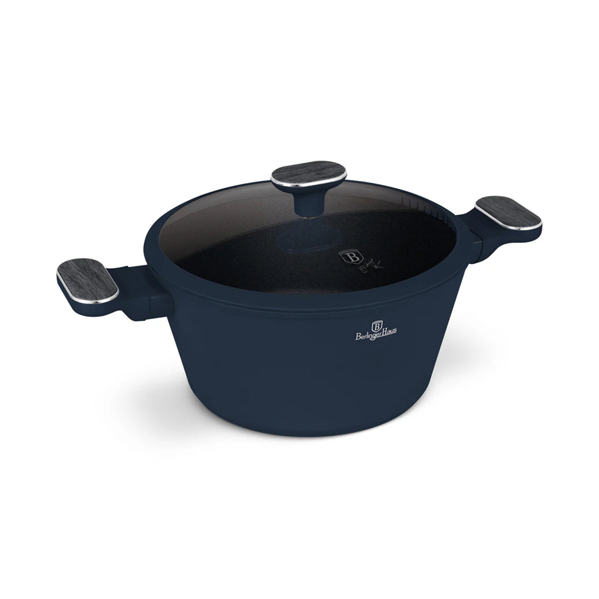 Berlinger Casserole with lid, 24cm, Deep Sea Collection BERLINGER HAUS