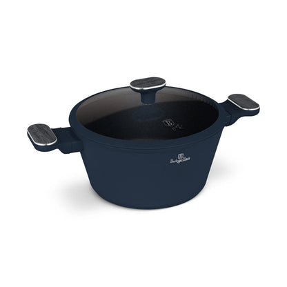 Berlinger Casserole with lid, 24cm, Deep Sea Collection BERLINGER HAUS
