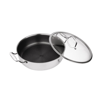 Berlinger Haus Shallow Pot with Lid,stainless-steel  28 cm BERLINGER HAUS