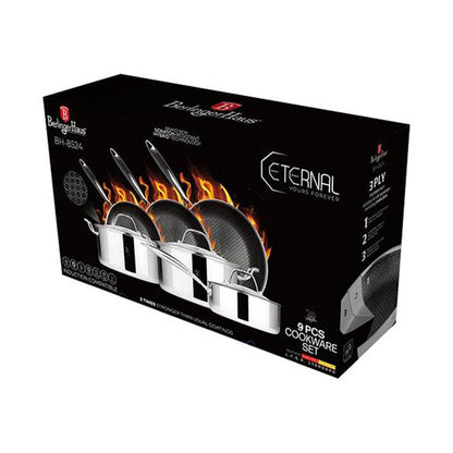 Berlinger 9 pcs cookware set, Eternal Collection BERLINGER HAUS