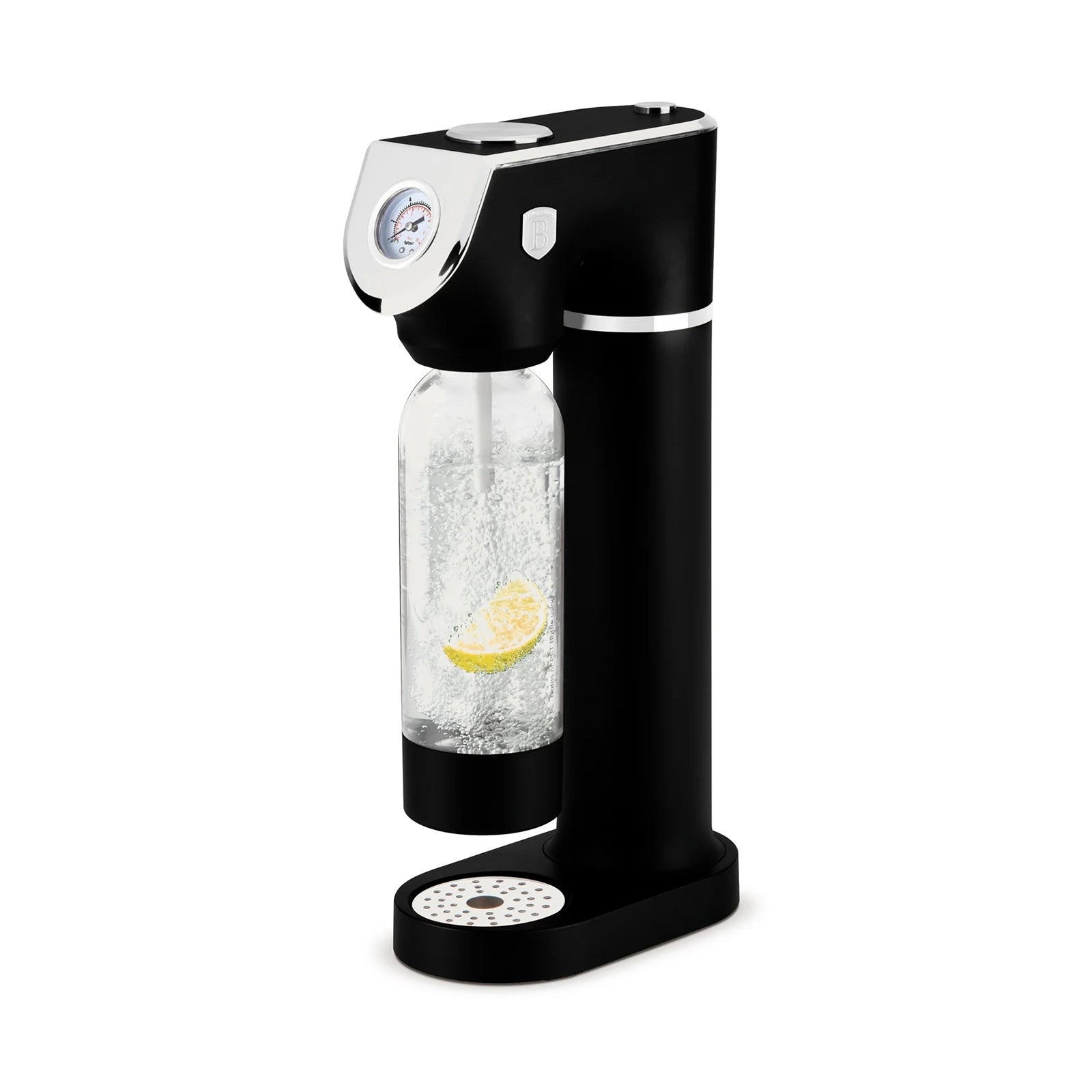 Berlinger Soda maker with 2 bottles Matte Black
