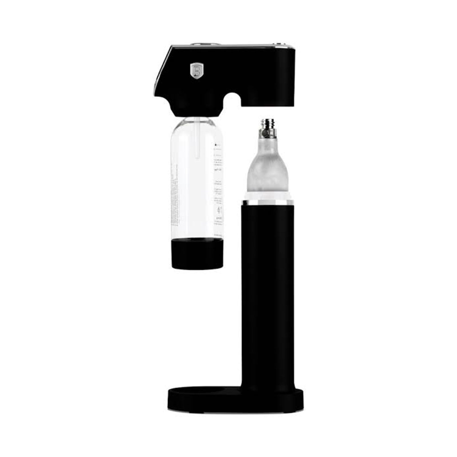 Berlinger Soda maker with 2 bottles Matte Black
