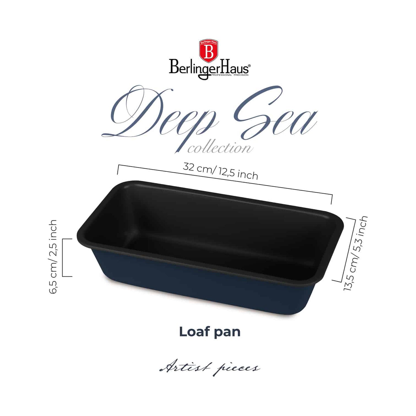 Berlinger Loaf pan, 32cm Deep Sea Collection BERLINGER HAUS