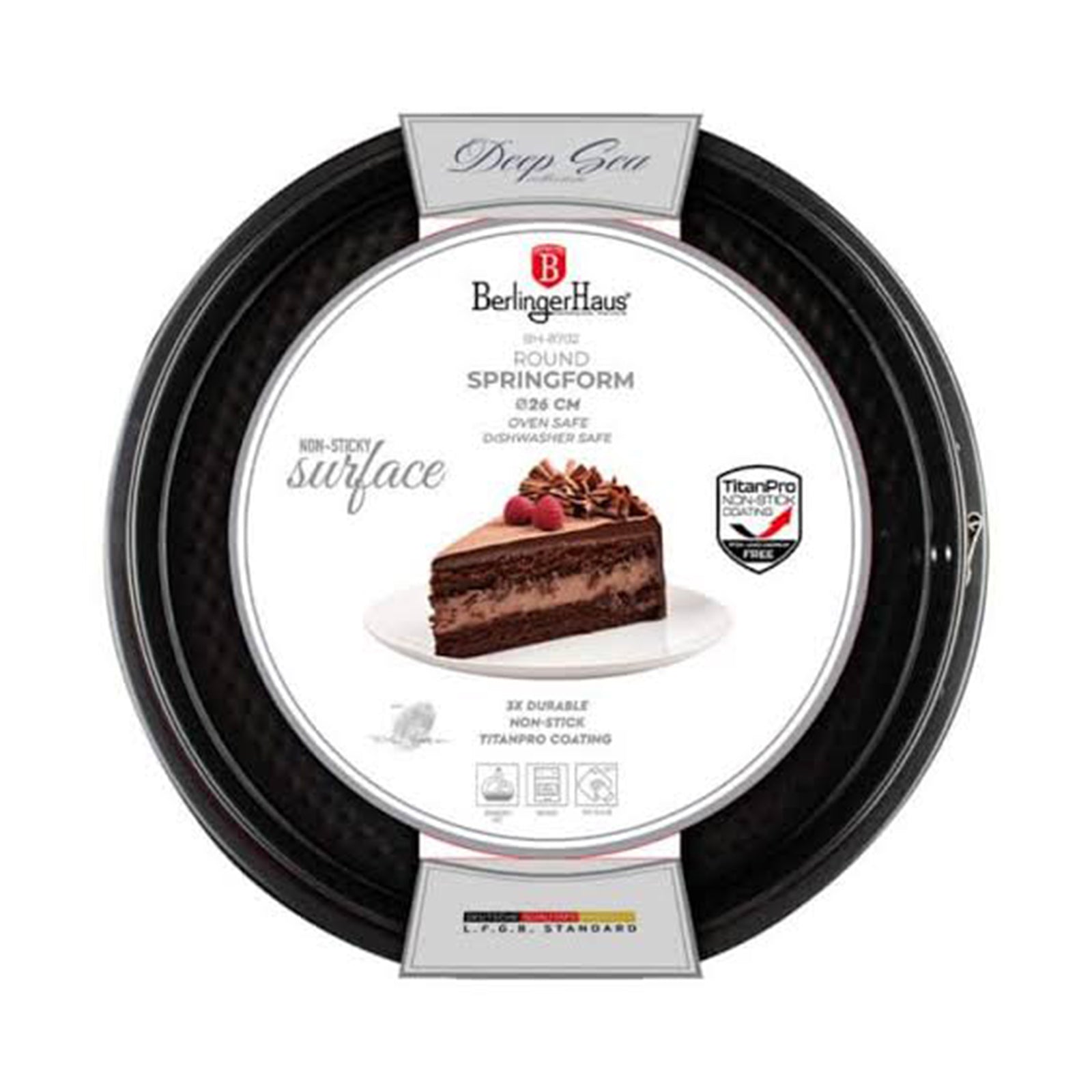 Berlinger Round springform,26 cm Deep Sea Collection