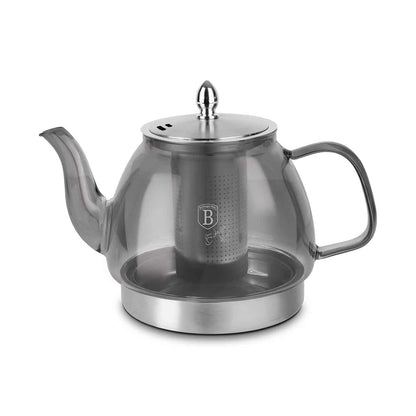 Berlinger Glass tea pot with filter, 1.2L, Eternal BERLINGER HAUS
