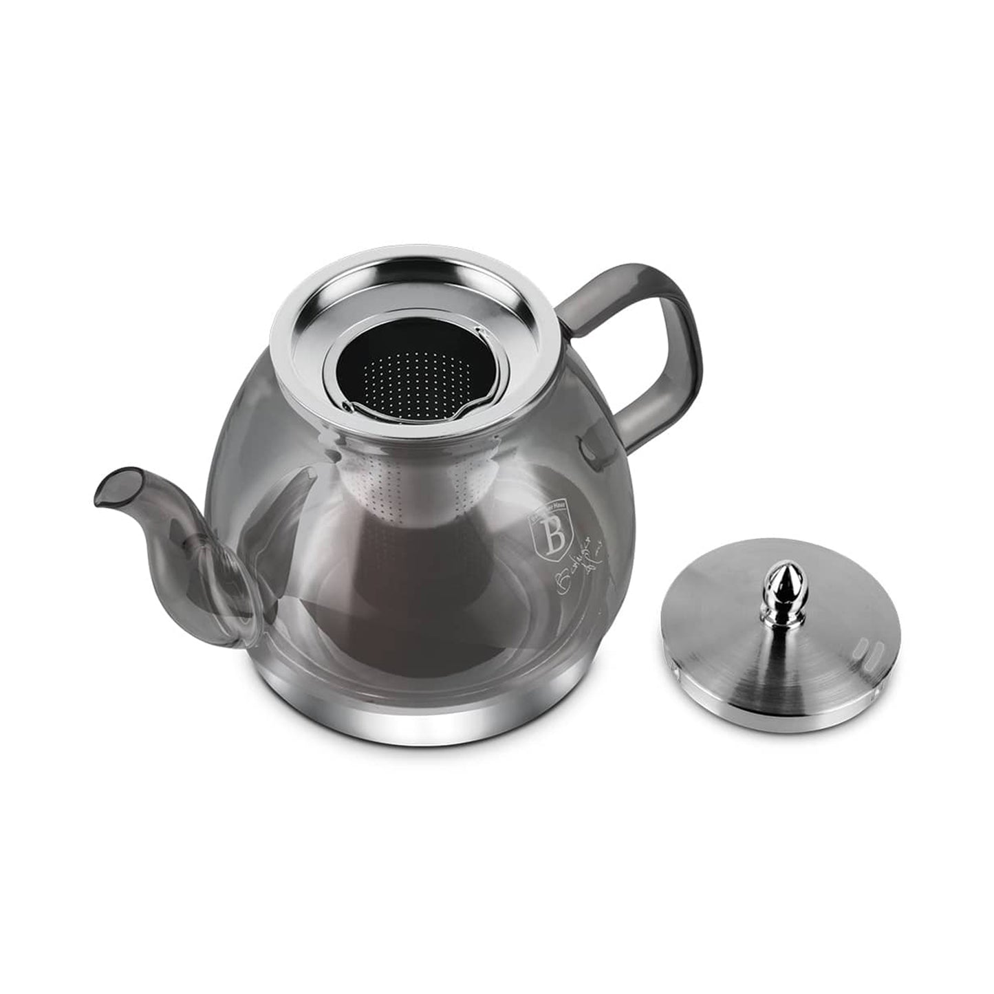 Berlinger Glass tea pot with filter, 1.2L, Eternal BERLINGER HAUS