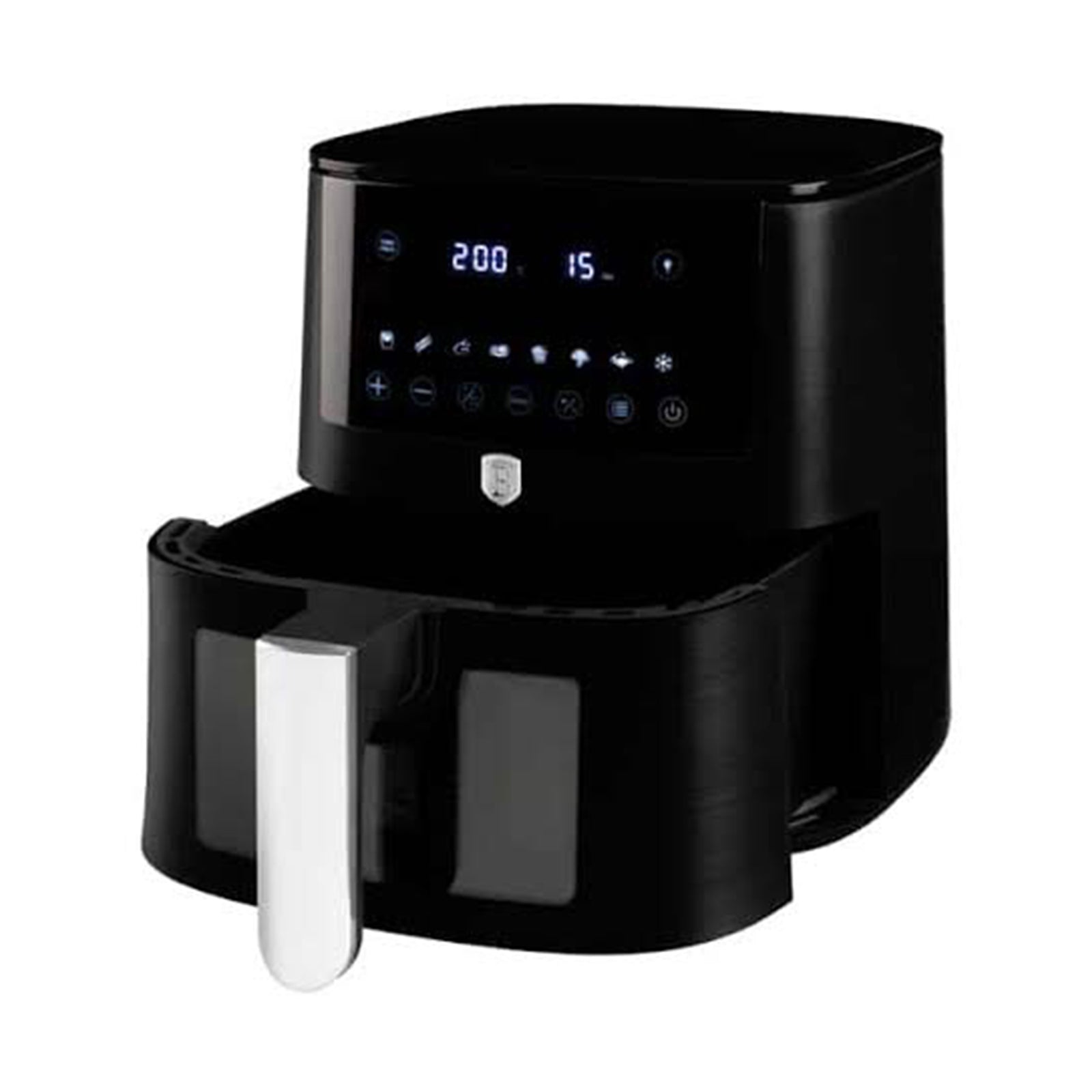 Berlinger Air fryer, 8L,window, Matte Black 1650W