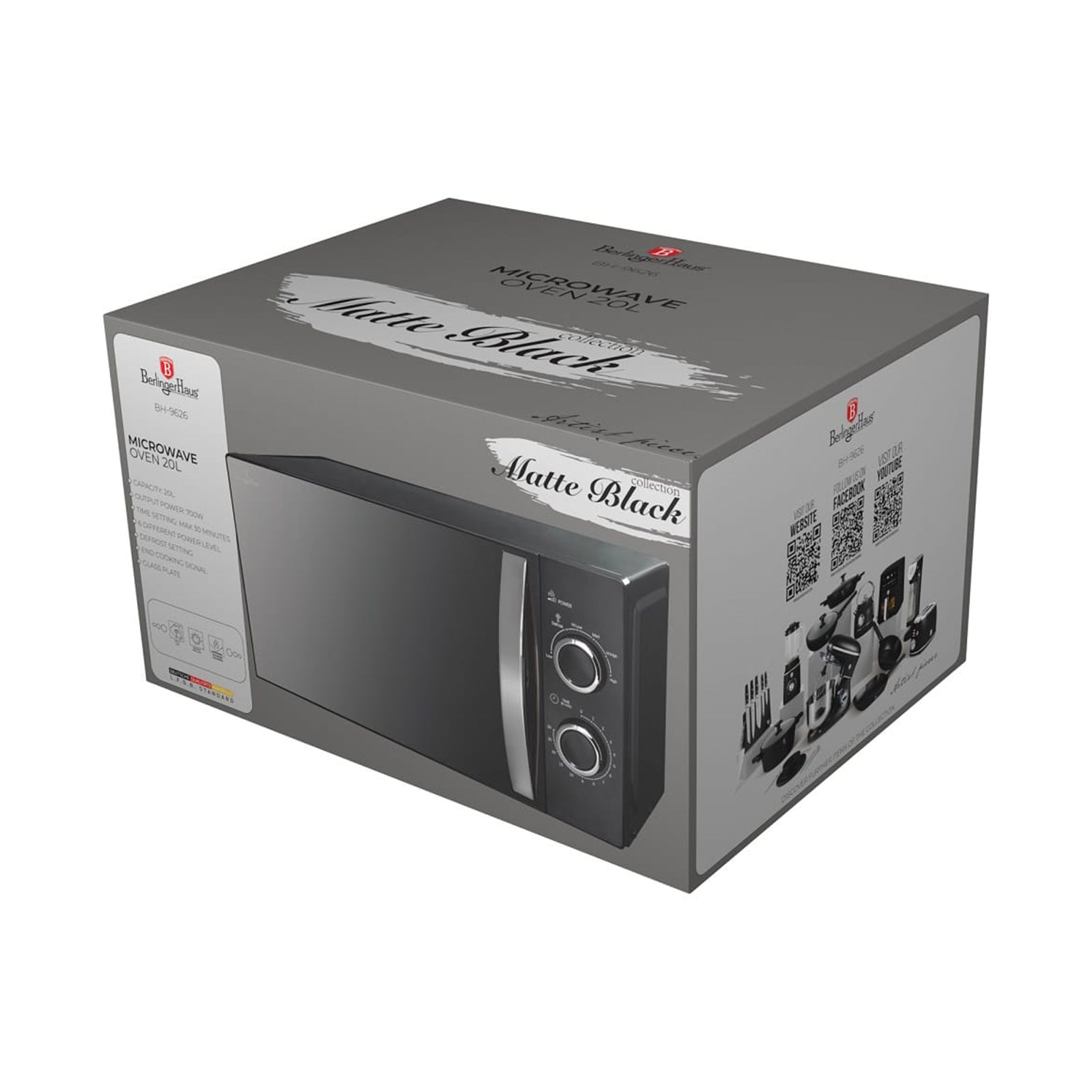 Berlinger Haus Microwave, 20L ,700W