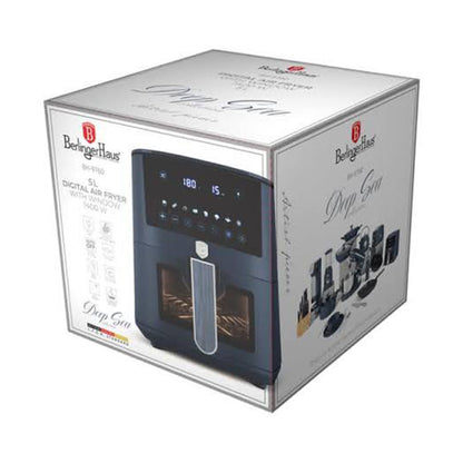 Berlinger Air fryer, 5L, window, 1400W Deep Sea BERLINGER HAUS
