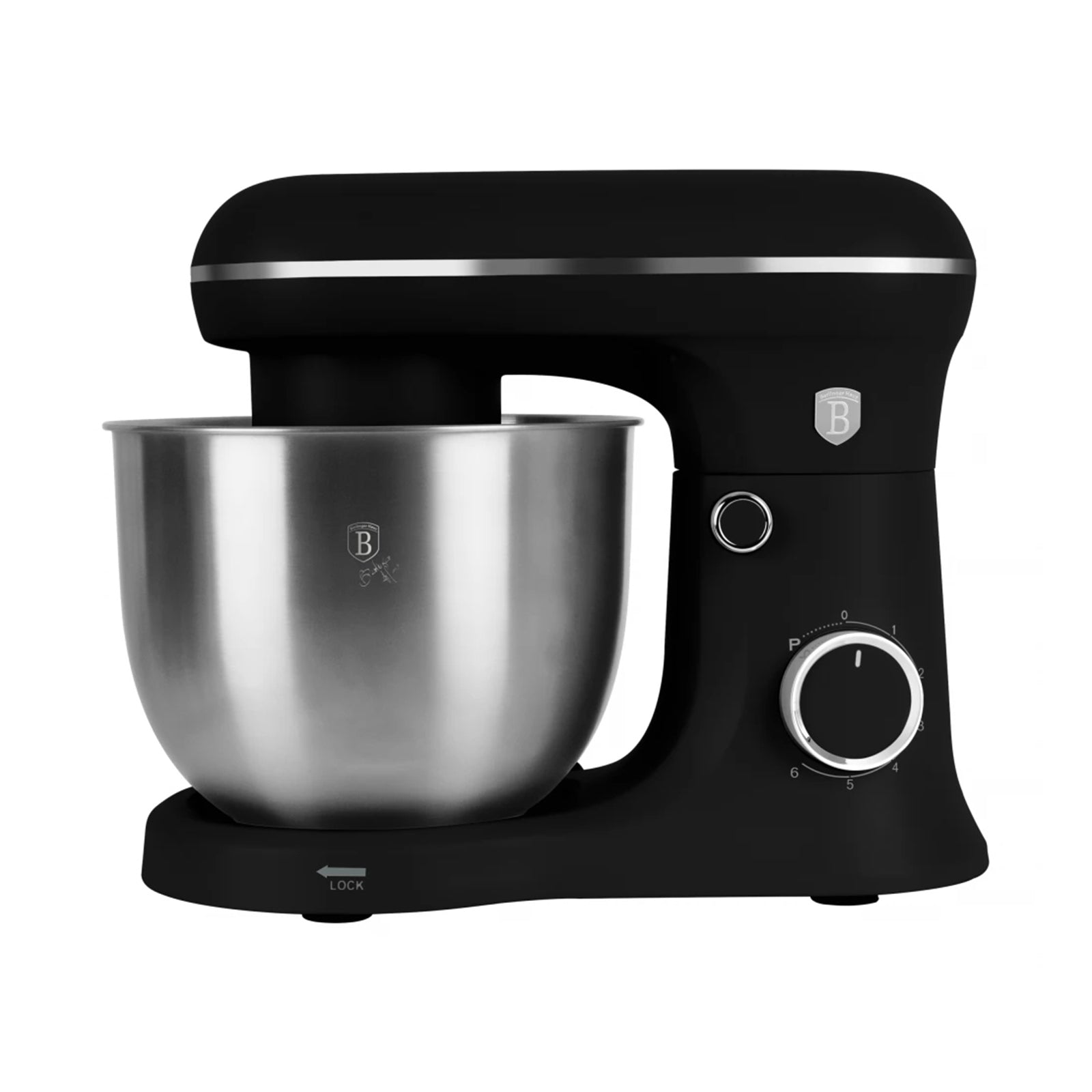 Berlinger Stand Mixer, 1500W Black Vantage/Matte Black