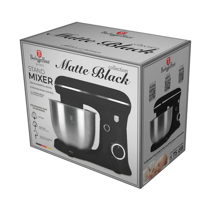 Berlinger Stand Mixer, 1500W Black Vantage/Matte Black BERLINGER HAUS