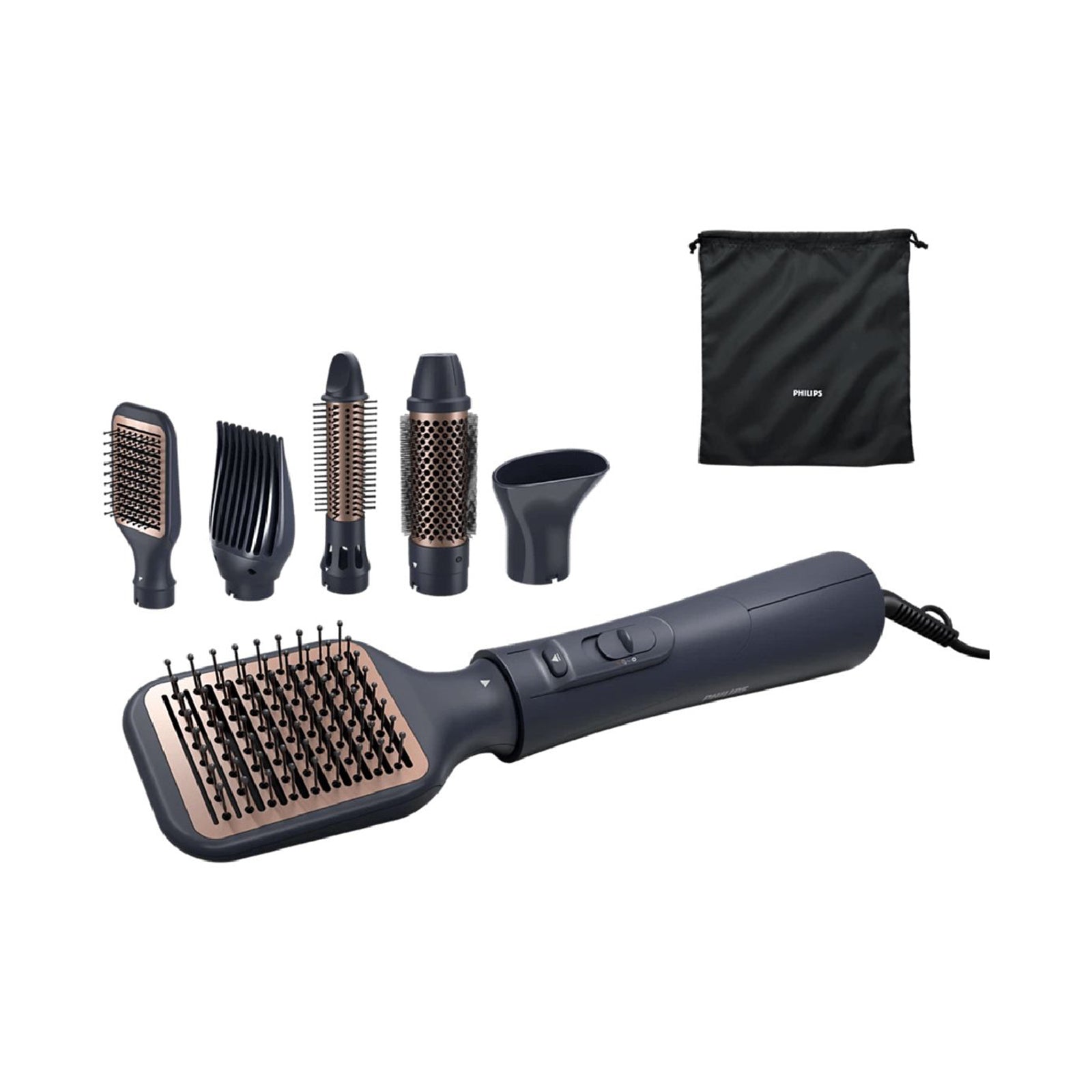 Philips Air Styler 800w Keratin Ceramic Brushes Care Setting