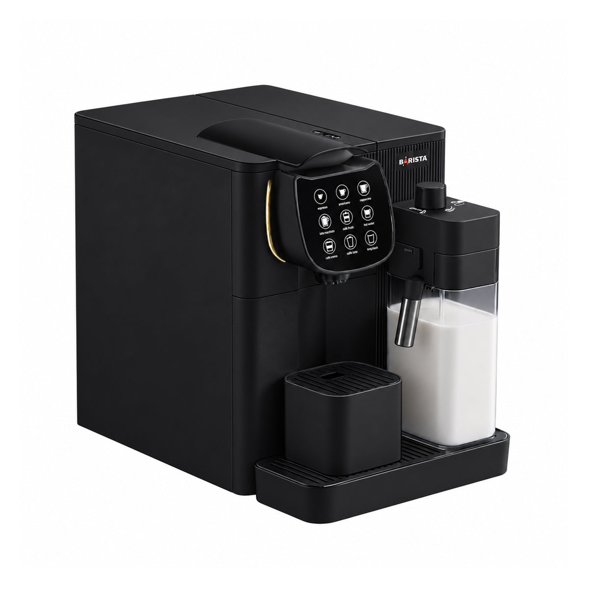 Bianca- Espresso Machine with milk System BLK BARISTA