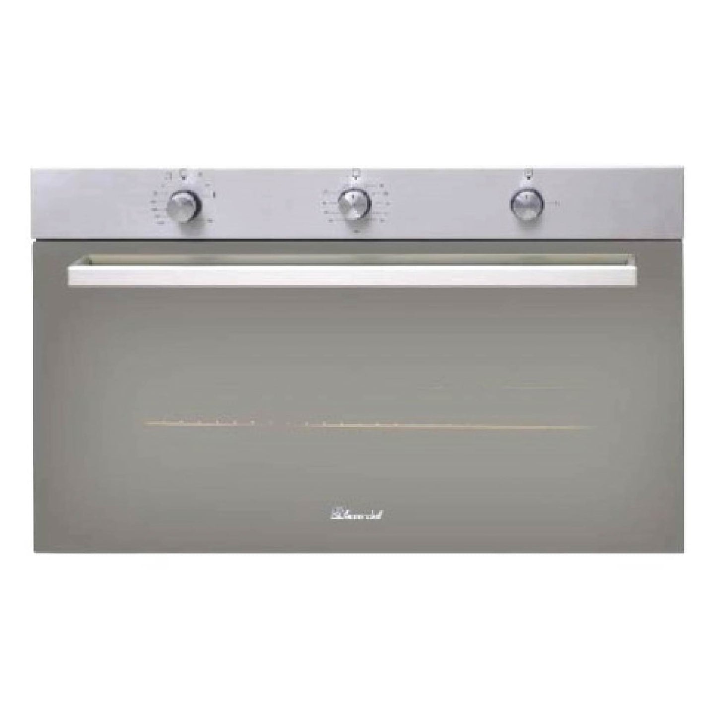 SUPER CHEF Oven 90Cm Gas Electric Inox