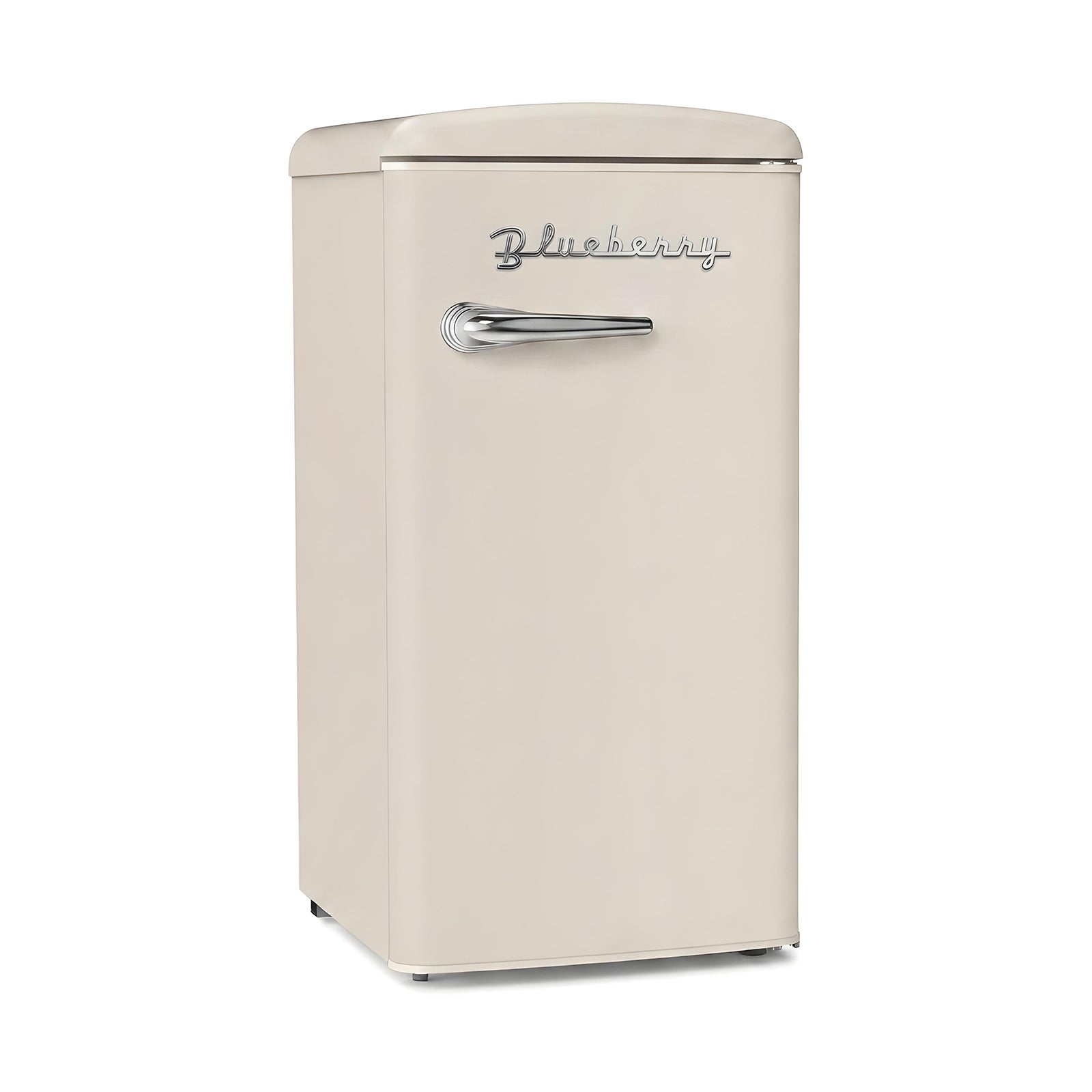 BLUE BERRY Refrigerator 5Cf Retro 1 Door Cream