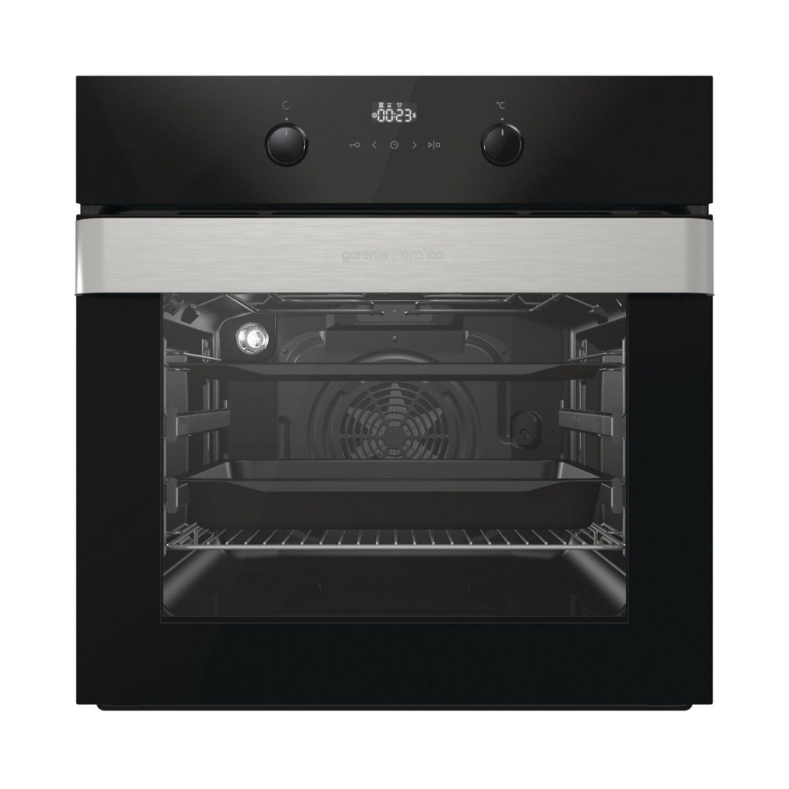 GORENJE Microwave Oven Built-In 23 Litres With Grill Black