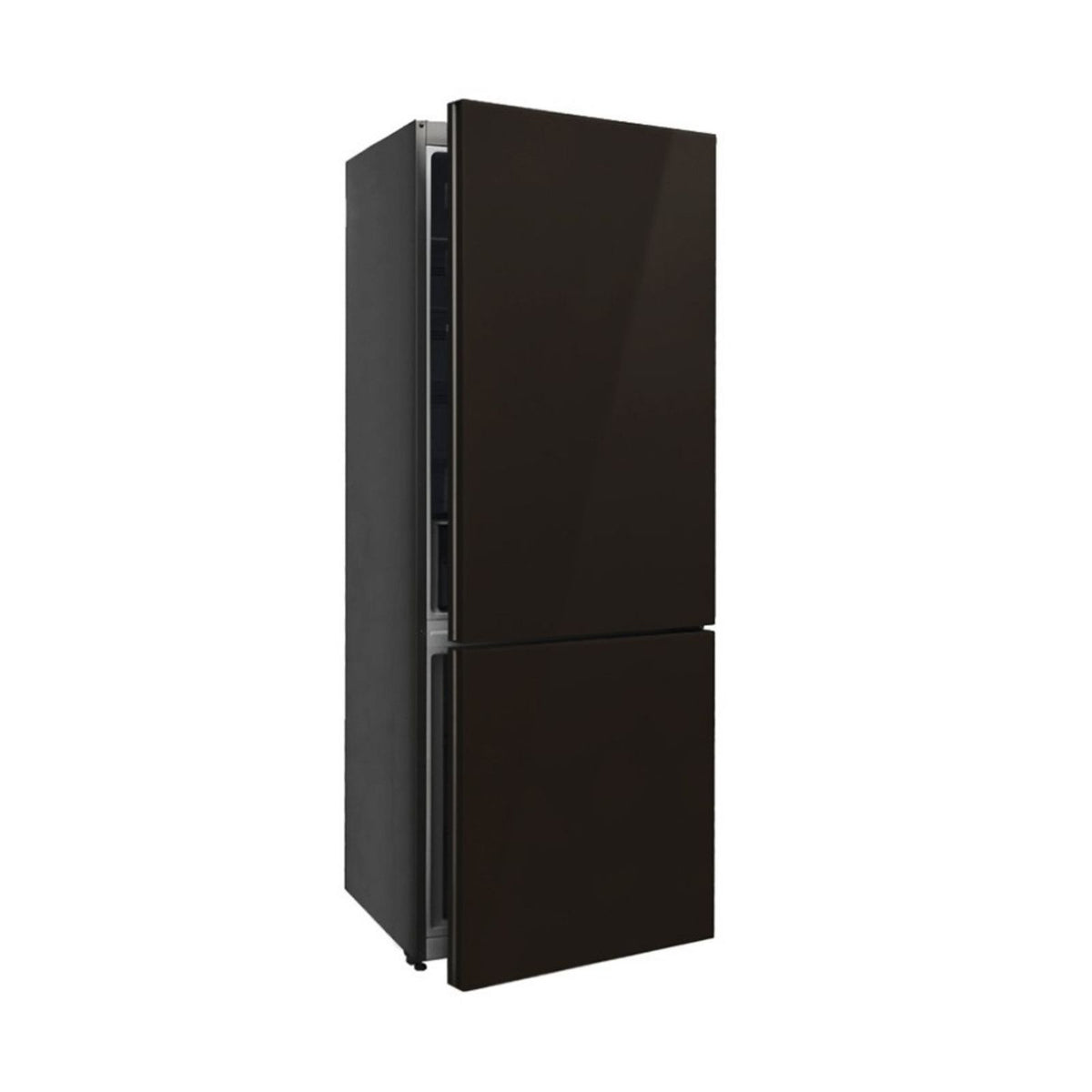 CAMPOMATIC 26 Cft Refrigerator 2 Doors Bottom Mount Black CAMPOMATIC