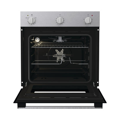 GORENJE Oven 60Cm Gas Gas With Fan Inox