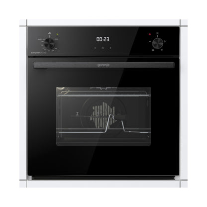 GORENJE Oven Gas 60 cm Convection Black