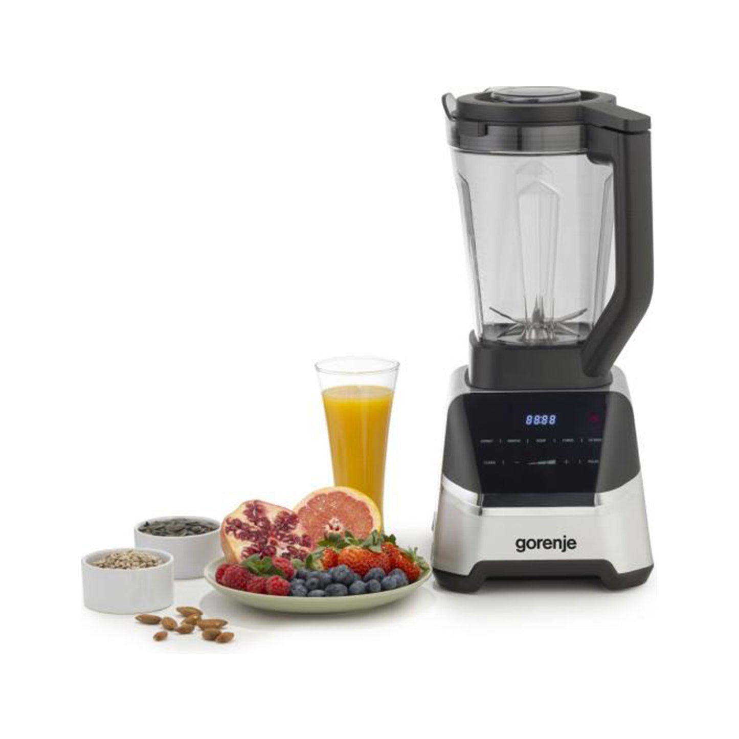 Gorenje Table Blender 1500W 1.5 Liter Silver & Black GORENJE