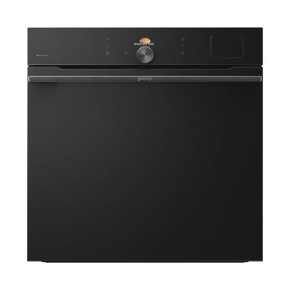 GORENJE Builtin Steam Oven Electric 60cm 77L Pyrolytic Black