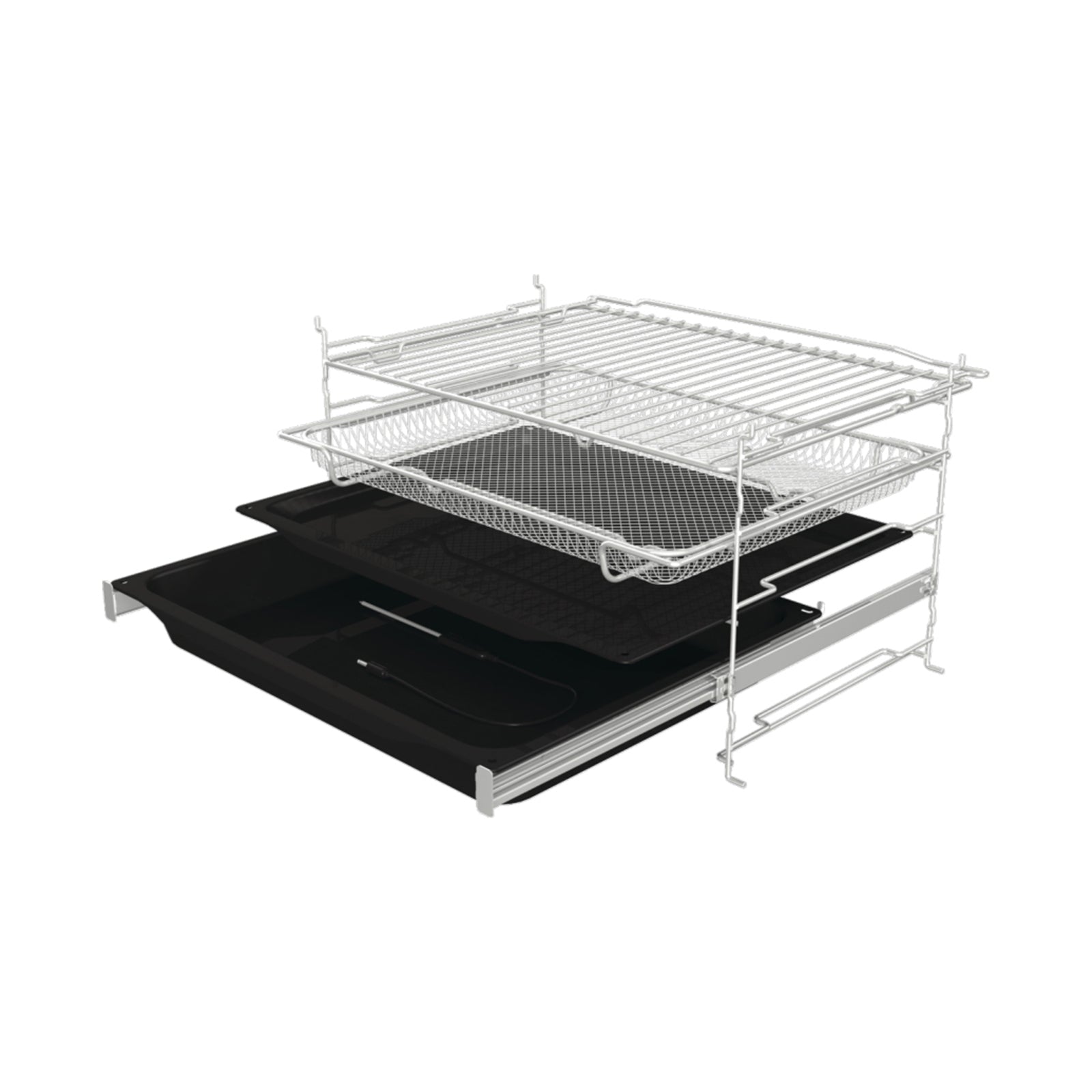 GORENJE Builtin Steam Oven Electric 60cm 77L Pyrolytic Black