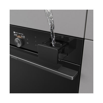 GORENJE Builtin Steam Oven Electric 60cm 77L Pyrolytic Black