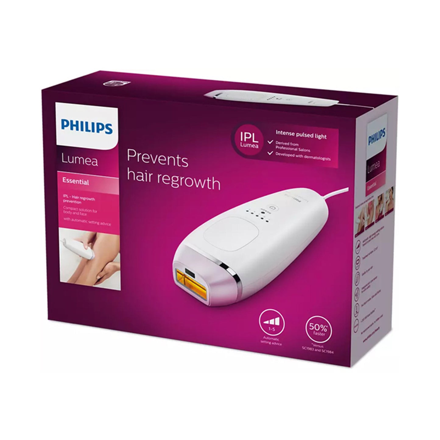 Philips IPL Lumea Essential 200,000 lamp flashes