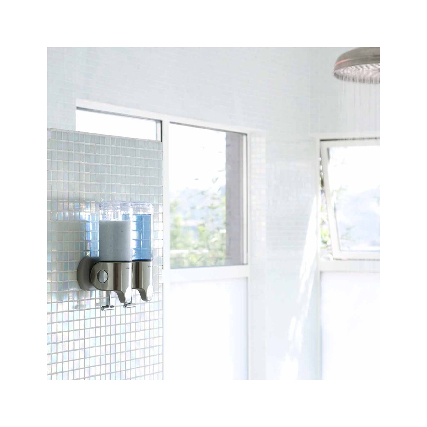 Wall Mount Pump_Twin_444ml Each SIMPLE HUMAN