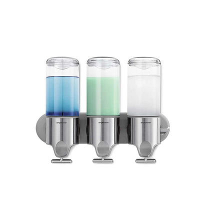 Wall Mount Pump_Triple_444ml Each SIMPLE HUMAN