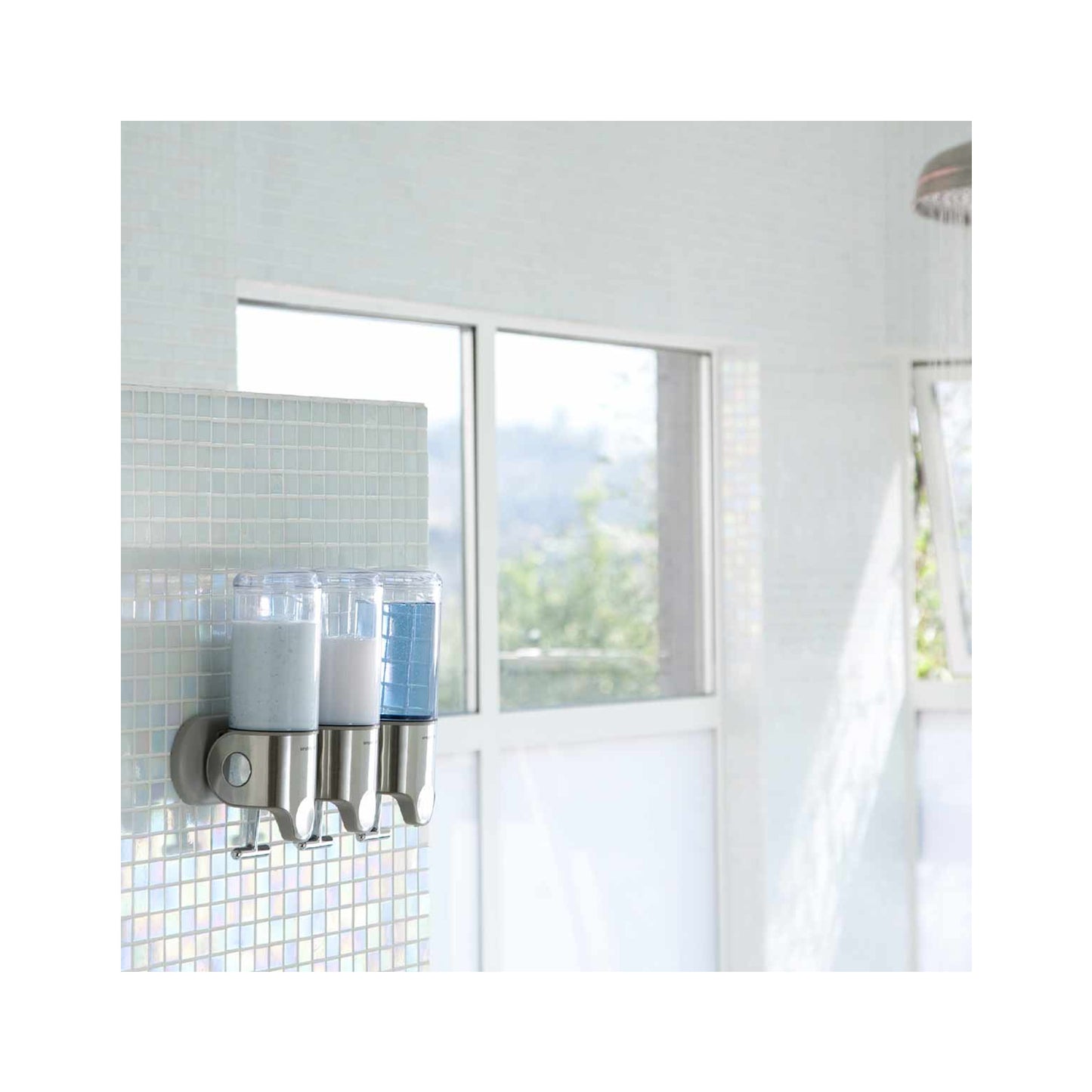 Wall Mount Pump_Triple_444ml Each SIMPLE HUMAN