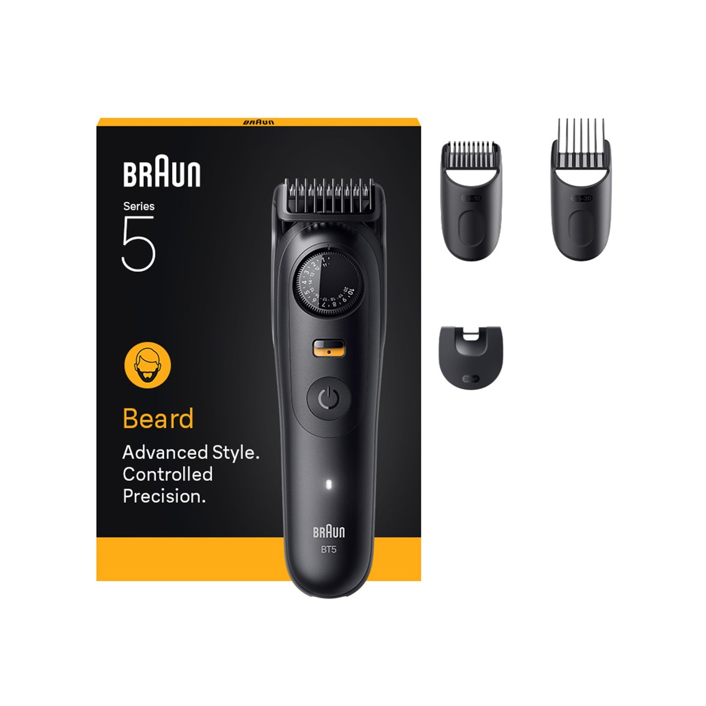 Braun Trimmer 40 length settings in 0.5 mm 120 mins
