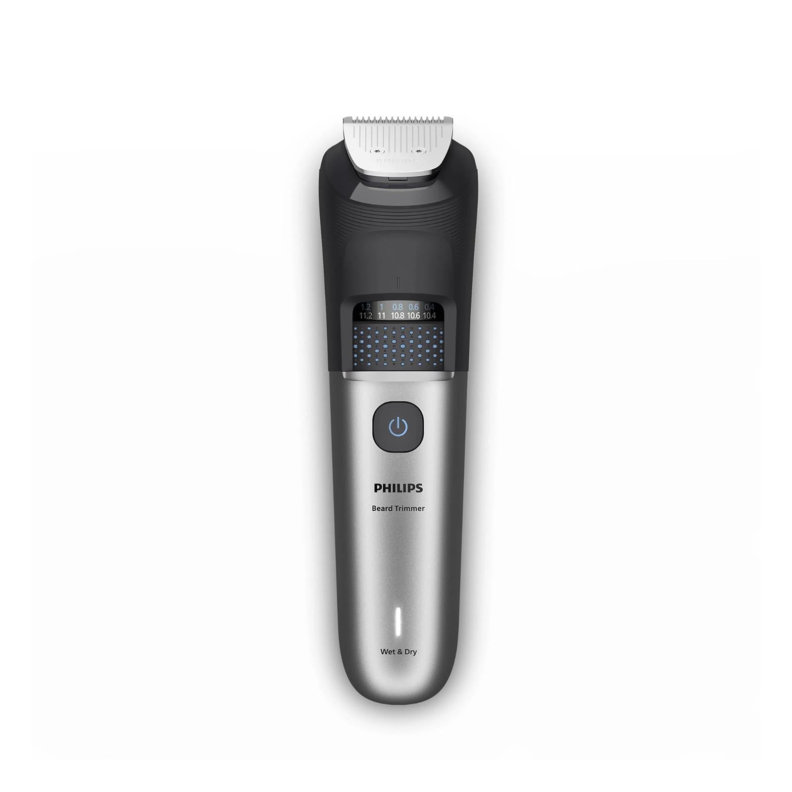 Philips Beard Trimmer styling with hair collector